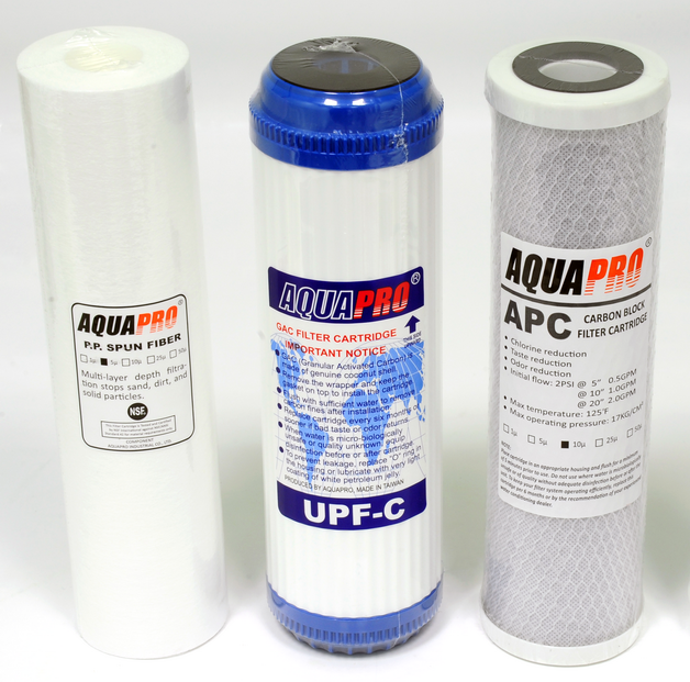 Три этапа фильтрации AquaPro AUS3-N