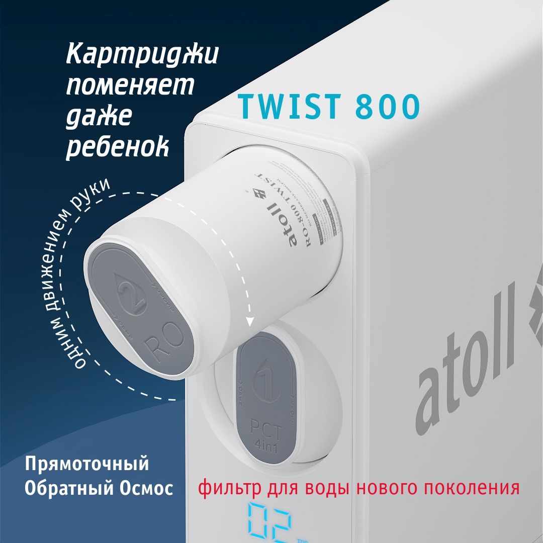 Мембрана Atoll TWIST RO-800