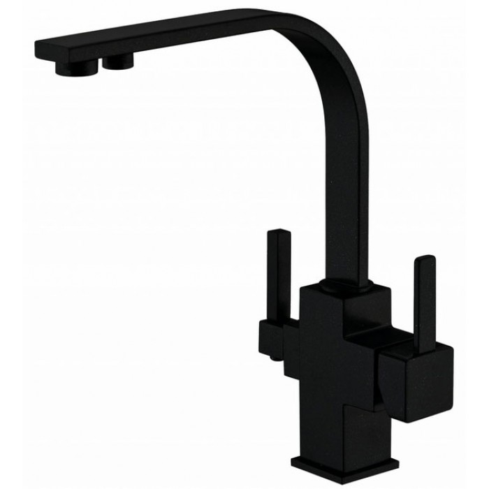 Zorg Комбинированный смеситель ZR 332 YF BLACK черный