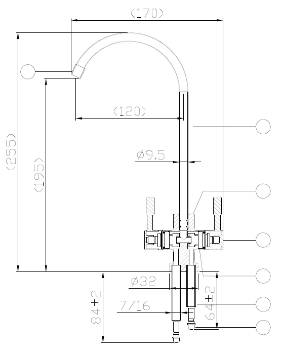 Гейзер Питьевой кран FlowMaster Duo (25747)