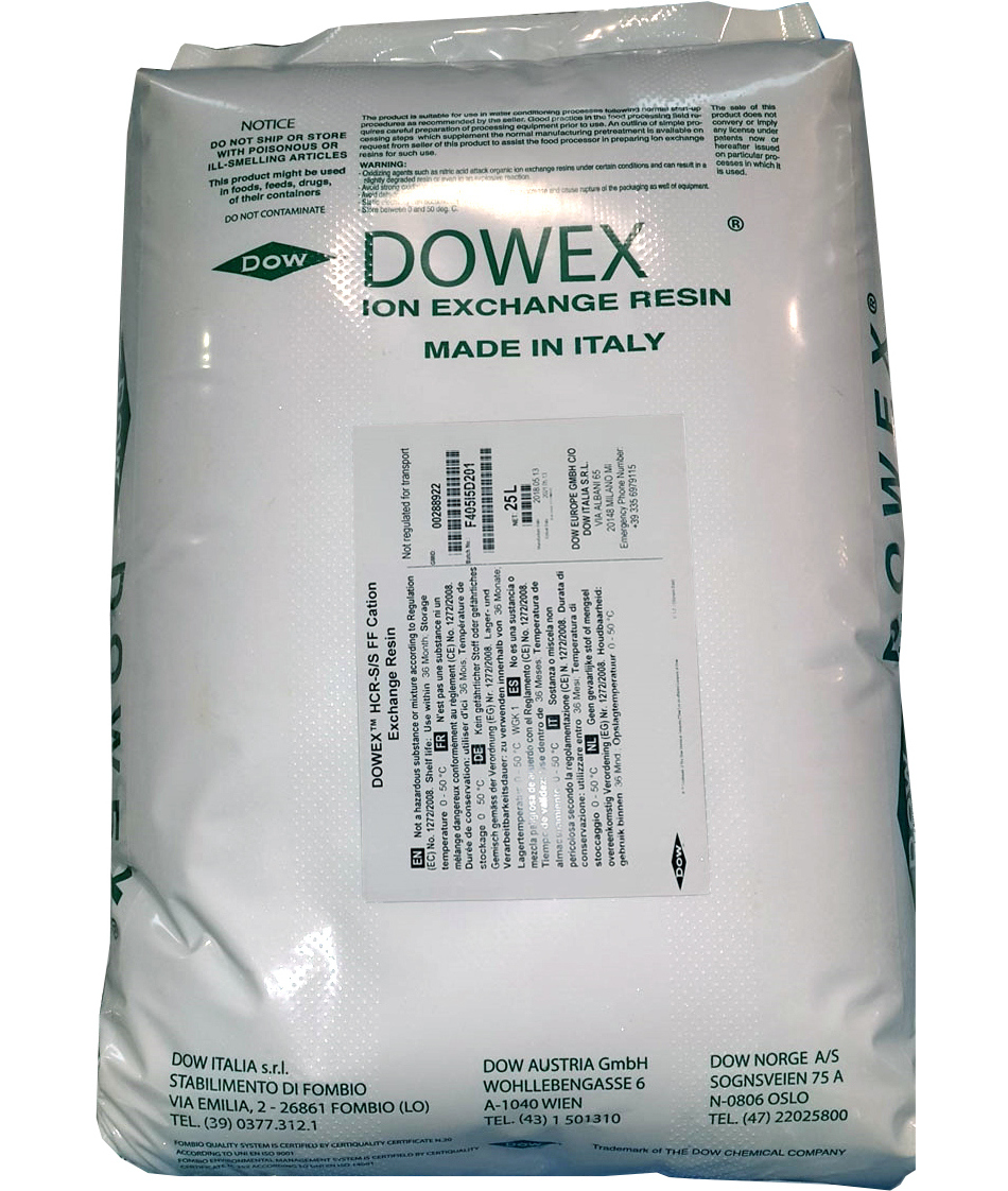 Dow Dowex Ионообменная смола HCR-S/S Cation Exchange Resin