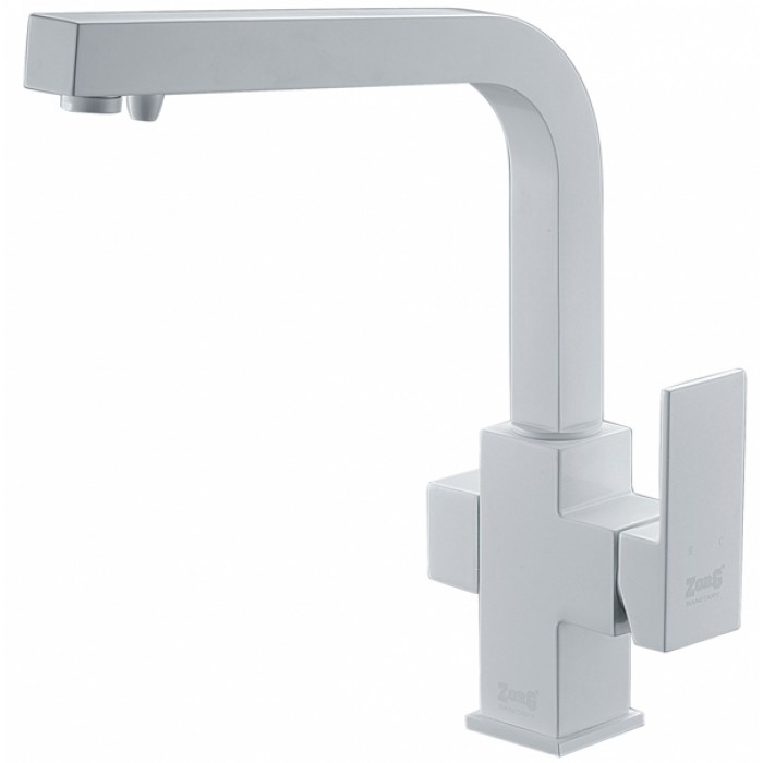 Zorg Комбинированный смеситель ZR 311 YF-WHITE белый