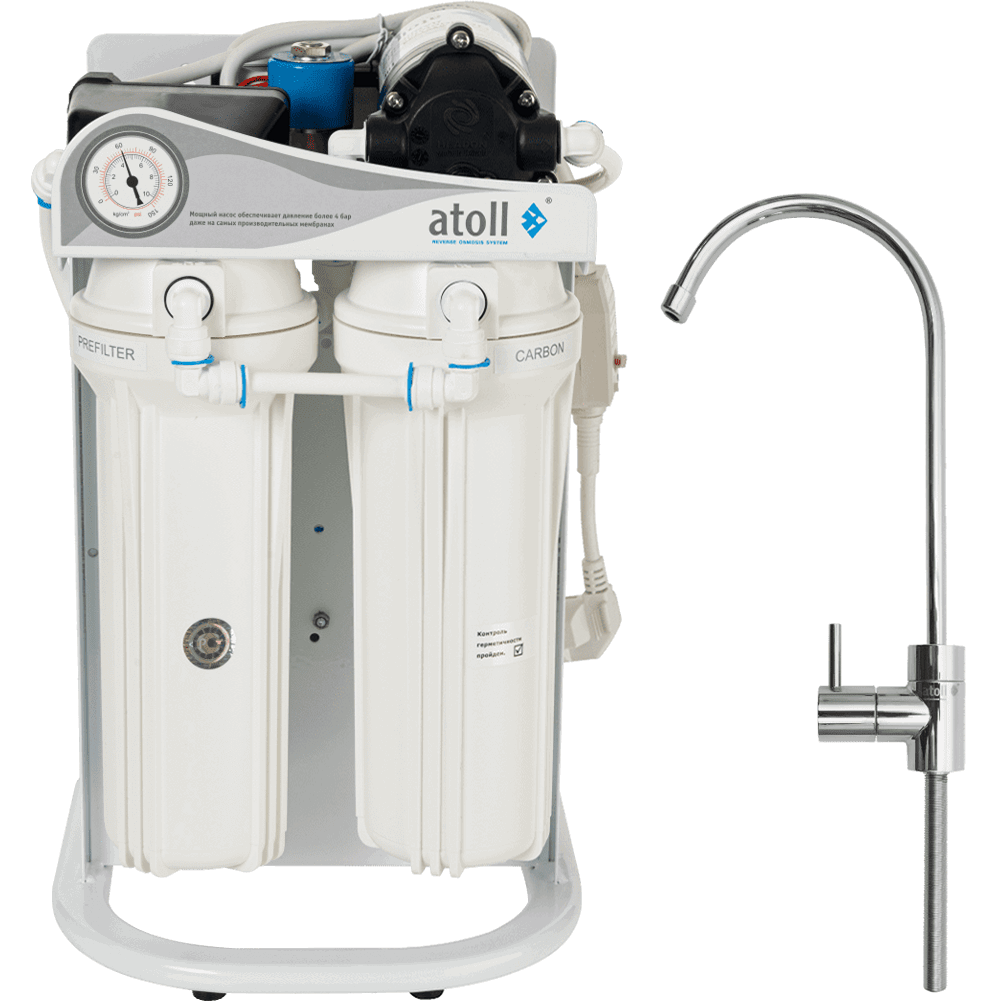 Система обратного осмоса atoll A-4400p (без бака)