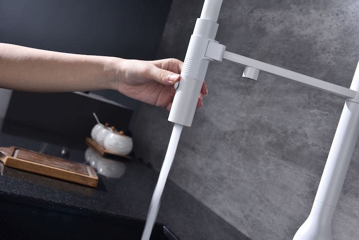 Paulmark Комбинированный смеситель MAGNETO ONE Ma213188-431 белый