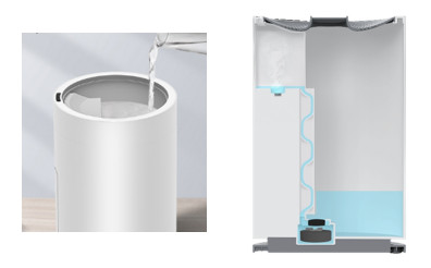 FUNAI Ультразвуковой увлажнитель воздуха TAIKO USH-TKE7251WC