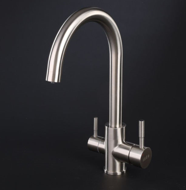Atoll Комбинированный смеситель 1713-SS нержавеющая сталь