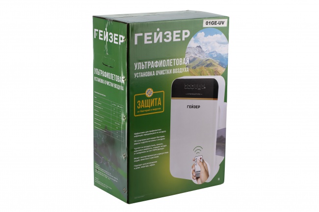 Упаковка установки очистки воздуха Гейзер-1 (36741)