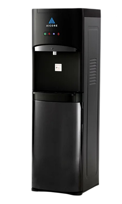 Напольный кулер с газацией воды AICORE DFS420-S1-CHG-BD