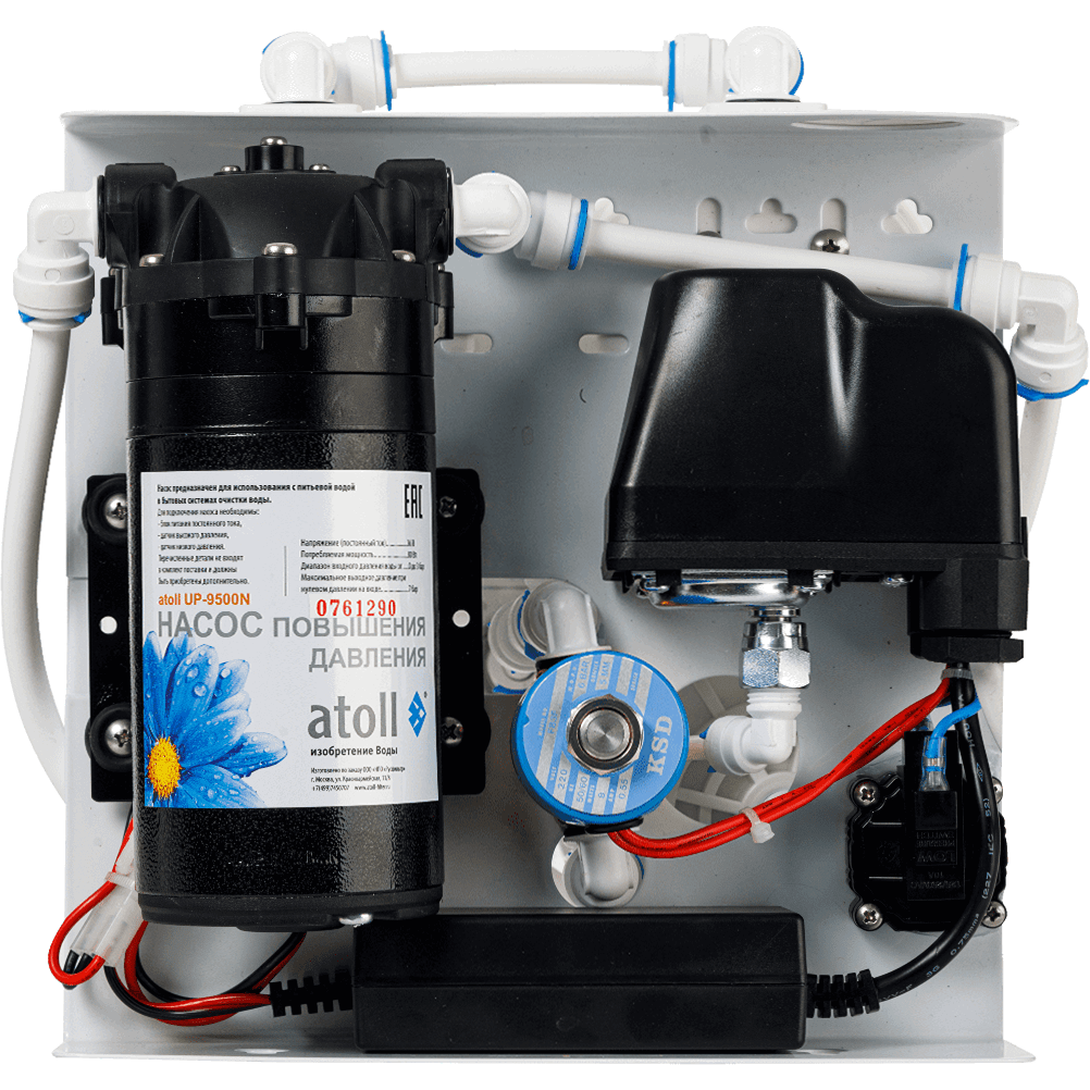 Система обратного осмоса atoll A-4400p (без бака)