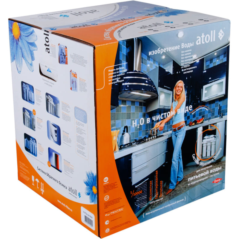 упаковка системы обратного осмоса atoll A-575p STDA