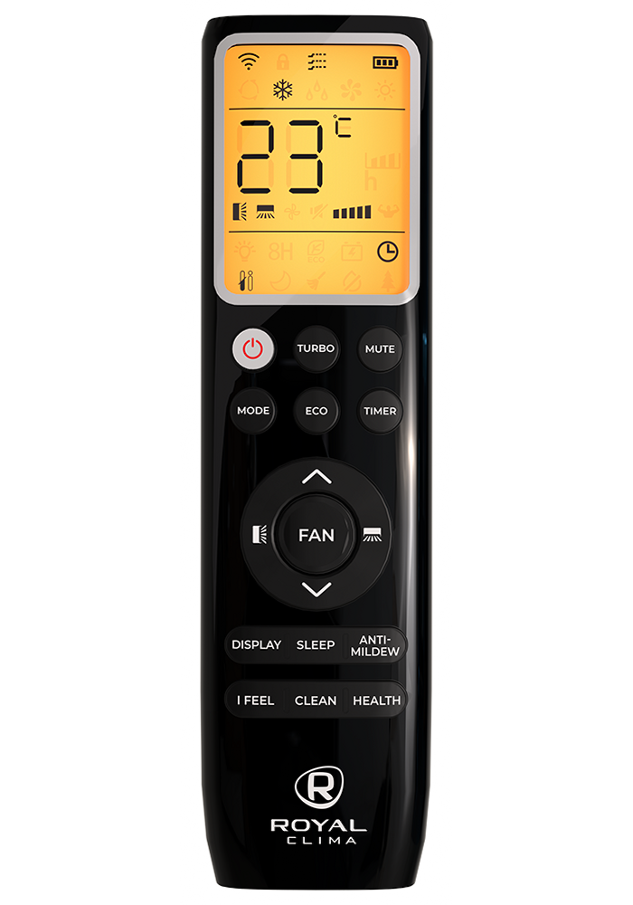 Пульт ДУ от ROYAL SUPREMO NERO Full DC EU Inverter RCI-RSN75HN