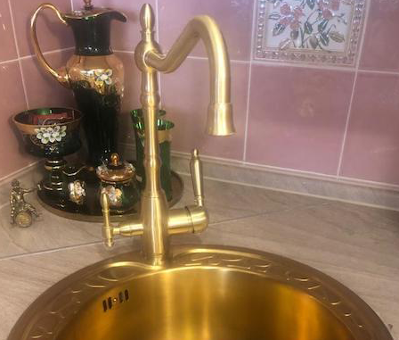 Zorg Комбинированный смеситель ZR 312 YF-33 BR Light светлая бронза