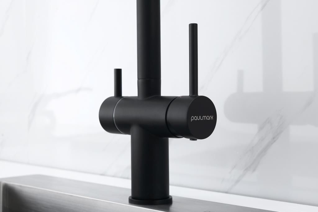 Paulmark Комбинированный смеситель GRAVITY Gr213118-401 антрацит