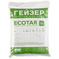 Гейзер Мультикомпонентная ионообменная загрузка Ecotar C30 (12 л) 40223