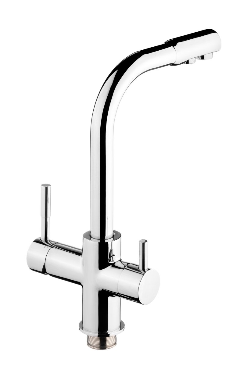 Гейзер Комбинированный смеситель Lux (25431) хром