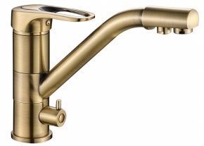 Zorg Комбинированный смеситель SH 321 BR бронза