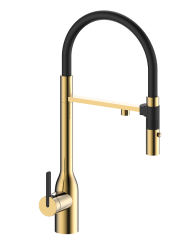 Paulmark Комбинированный смеситель MAGNETO ONE Ma213188-SBG золото