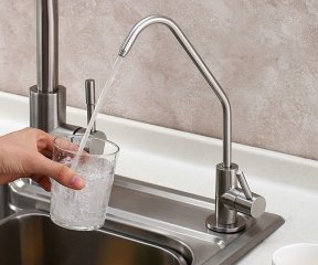 Замена питьевого крана в фильтре под мойку (фото для примера)