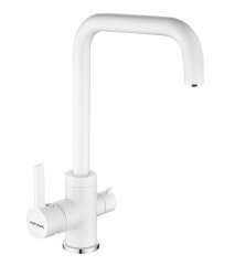 Paulmark Комбинированный смеситель LOGAS Lo213021-431TW белый матовый