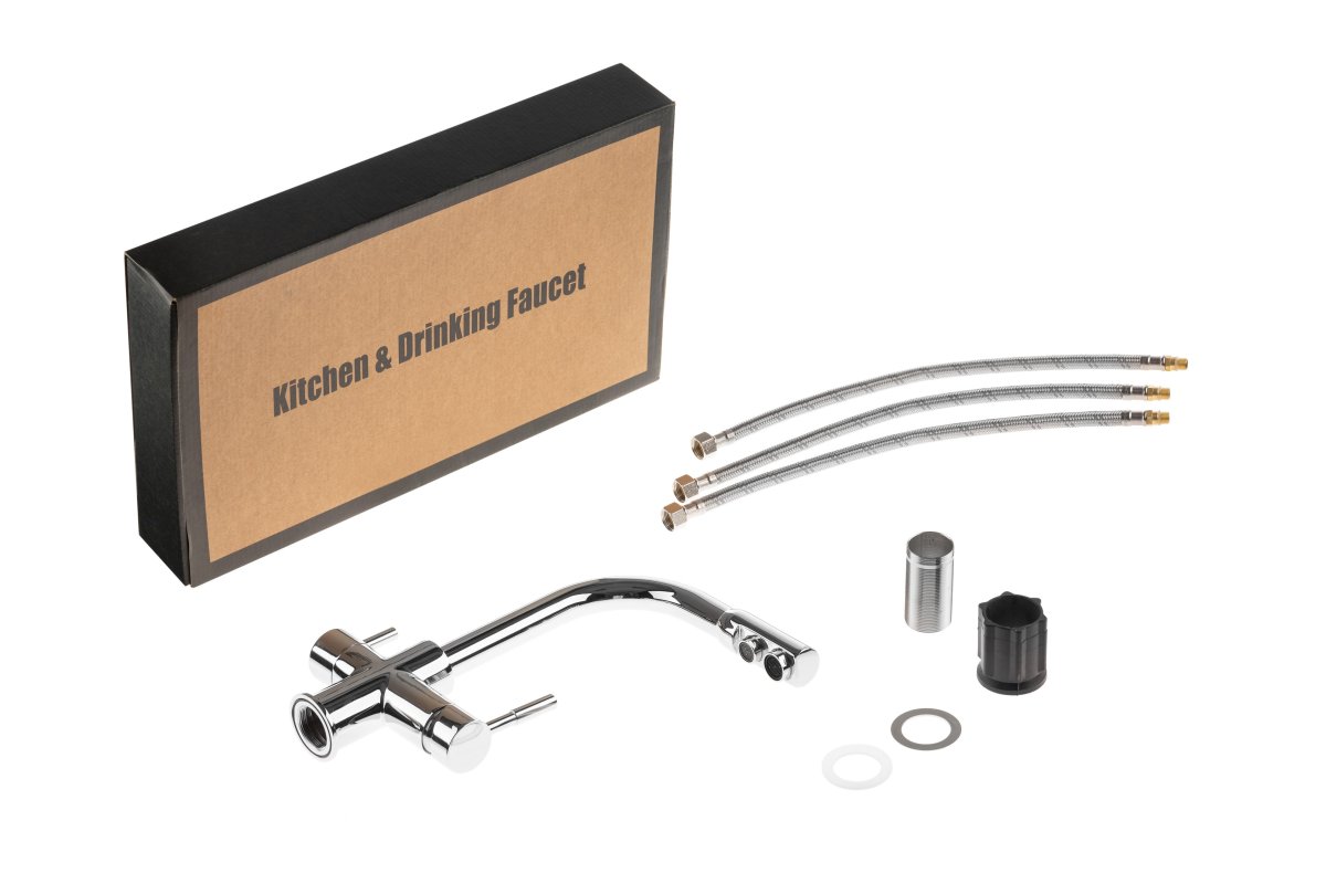 Гейзер Комбинированный смеситель Lux (25431) хром