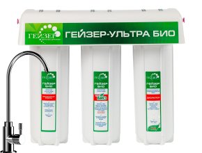 Проточный питьевой фильтр Гейзер Ультра Био 421 (11042)