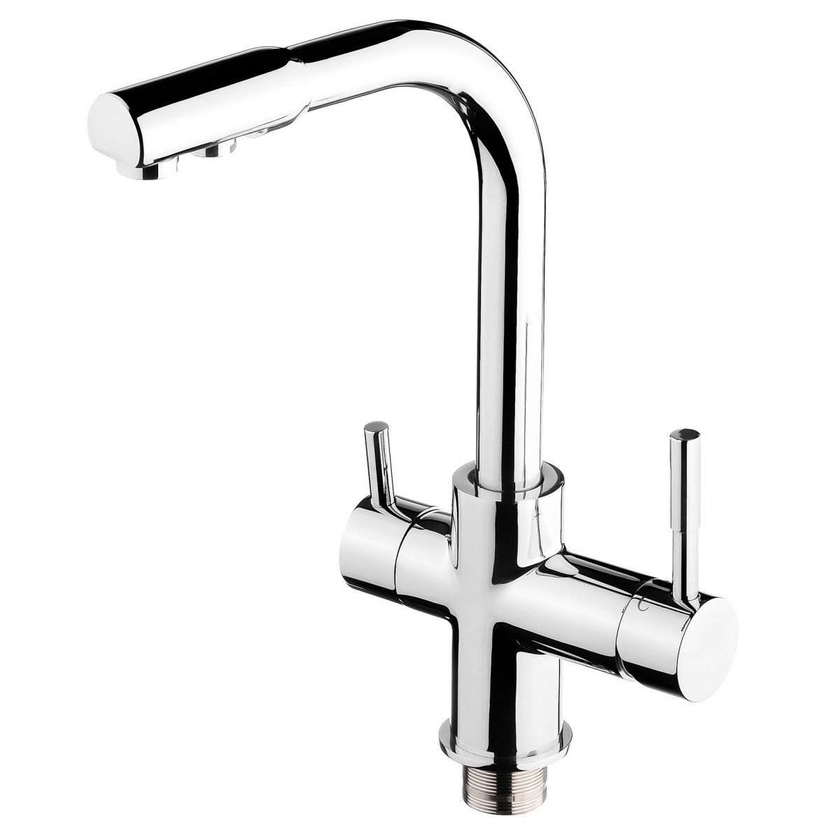 Гейзер Комбинированный смеситель Lux (25431) хром