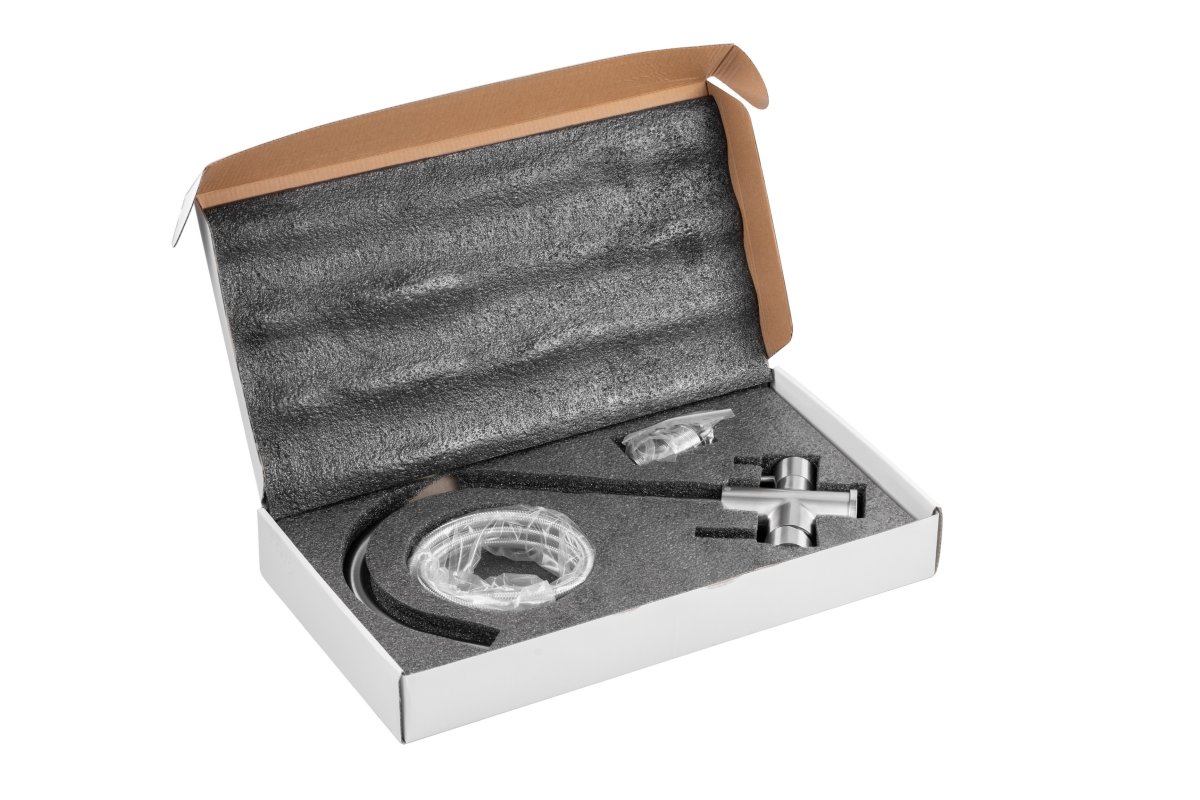 Гейзер Комбинированный смеситель Тугела (25693) хром