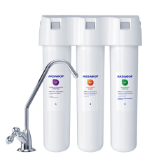 Проточный питьевой фильтр Аквафор Кристалл Н для жесткой воды