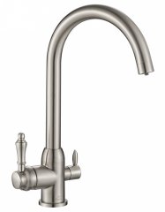 Zorg Комбинированный смеситель SH 723 SATIN сатин