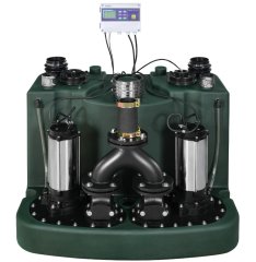 Канализационная насосная станция Milift500D370D с двумя насосами 3.7 кВт