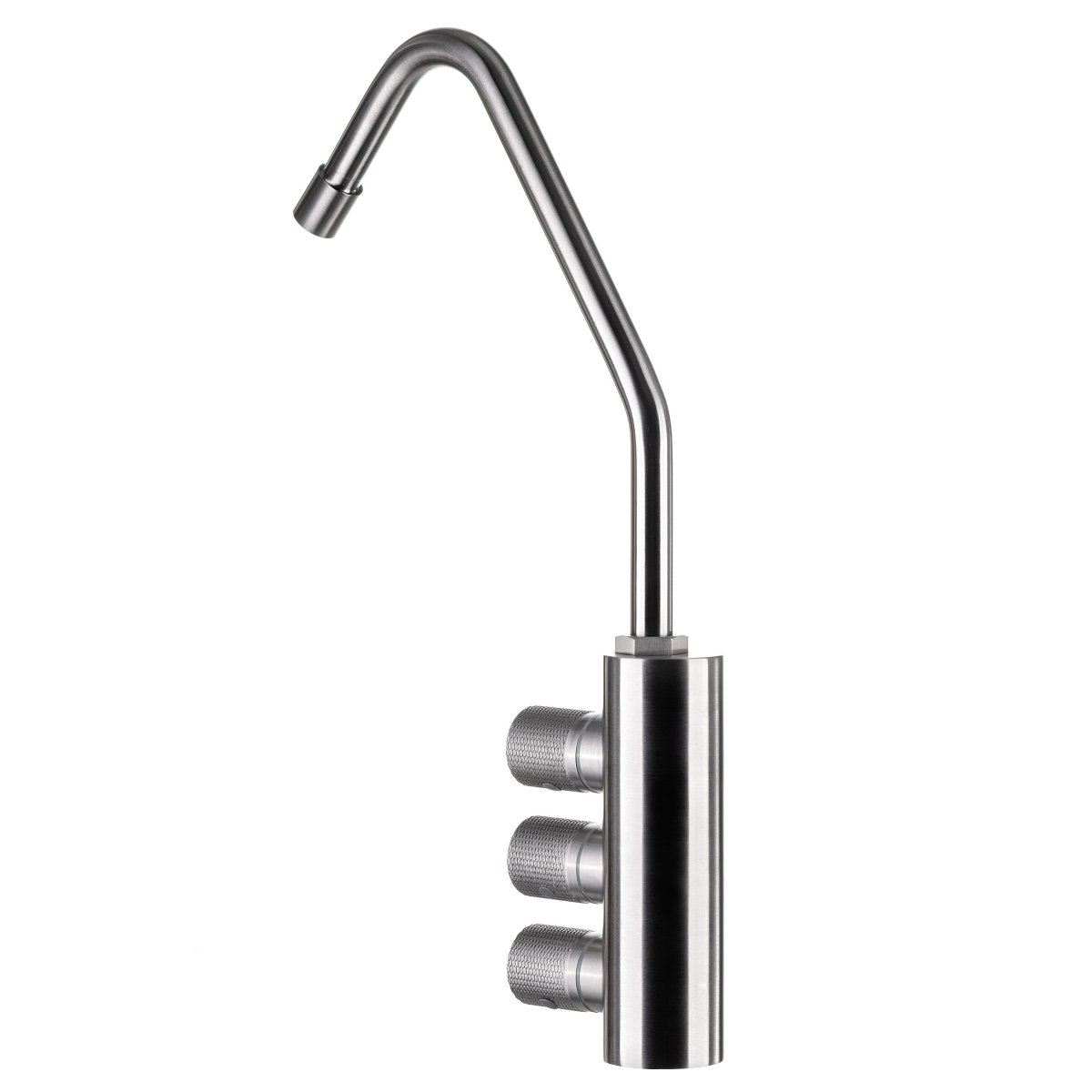 Гейзер Комбинированный смеситель Ханлен (25686) нерж. сталь