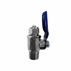 Atoll Шаровой клапан 157-4 Brass ball valve - 1/4 tube O.D. use