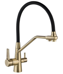 Zorg Комбинированный смеситель SH 903-6 BR бронза