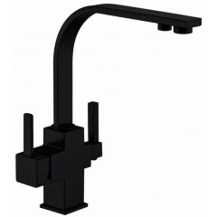 Zorg Комбинированный смеситель ZR 332 YF BLACK черный