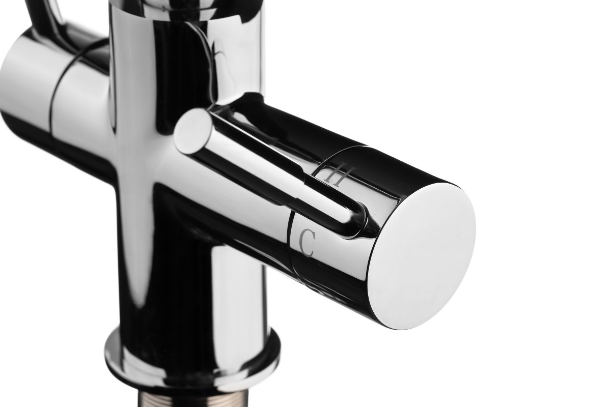 Гейзер Комбинированный смеситель Lux (25431) хром