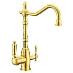 Zorg Комбинированный смеситель ZR 312 YF-33 BR Light светлая бронза